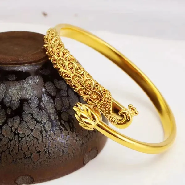 Gold Bangle Bracelet