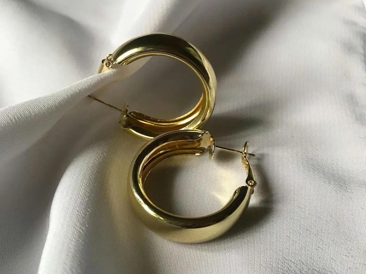 Gold Hoop Earrings
