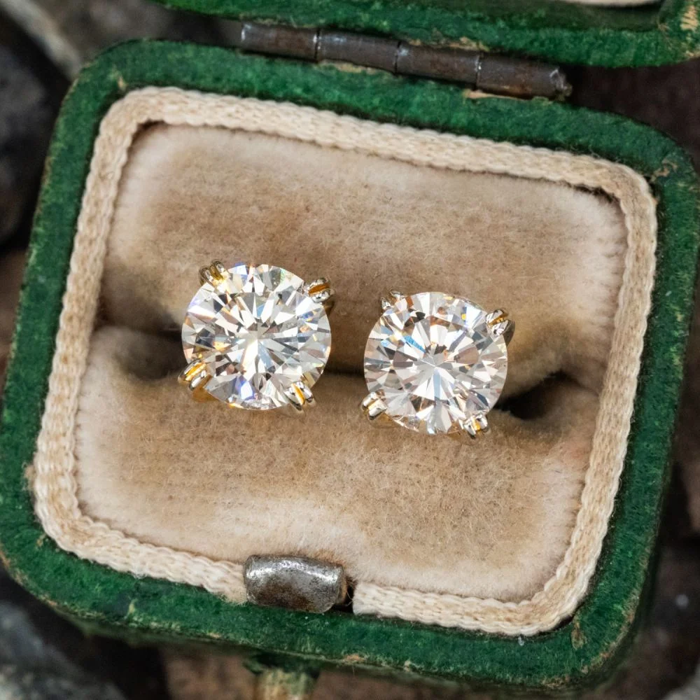 Diamond Stud Earrings