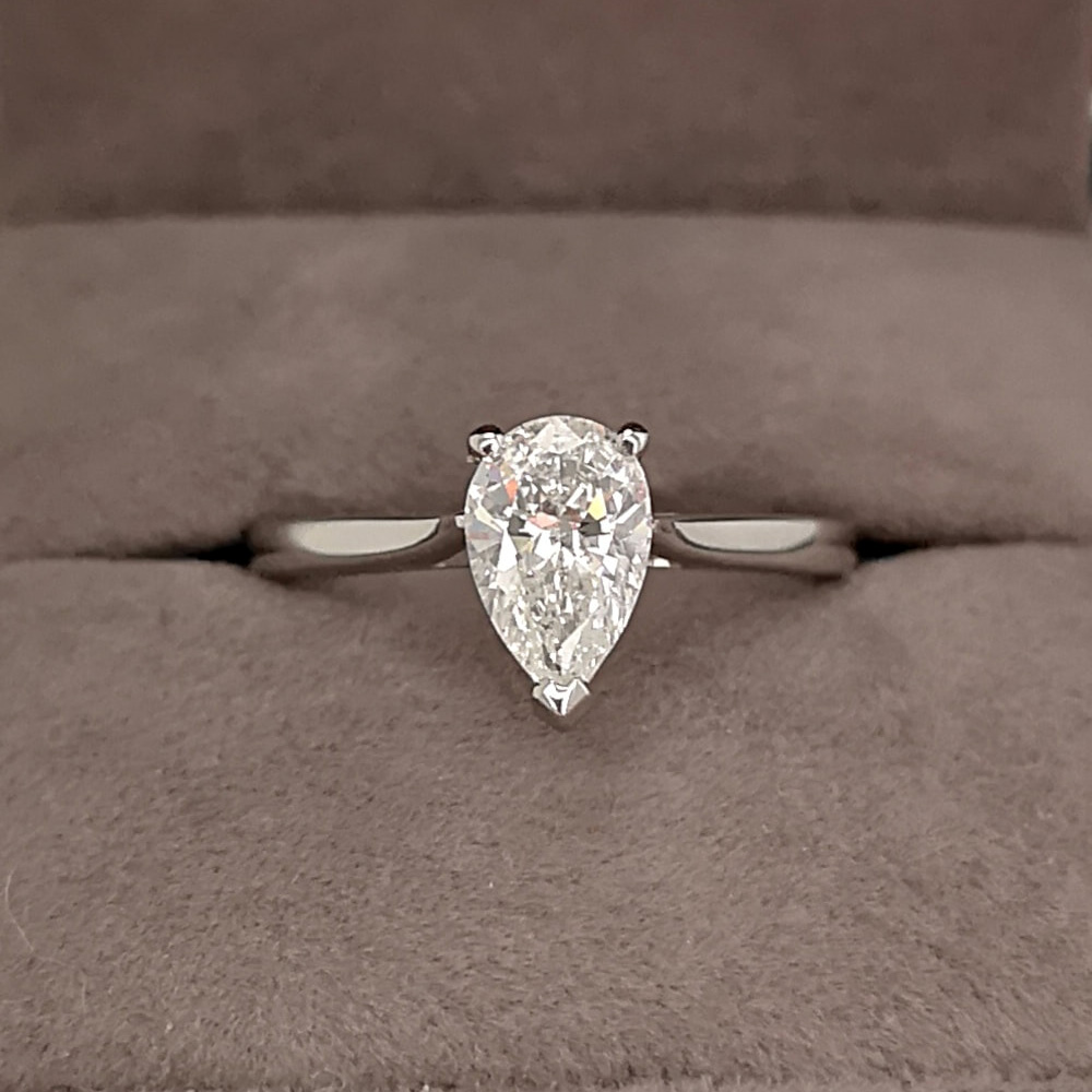 Pear Shape Diamond Ring
