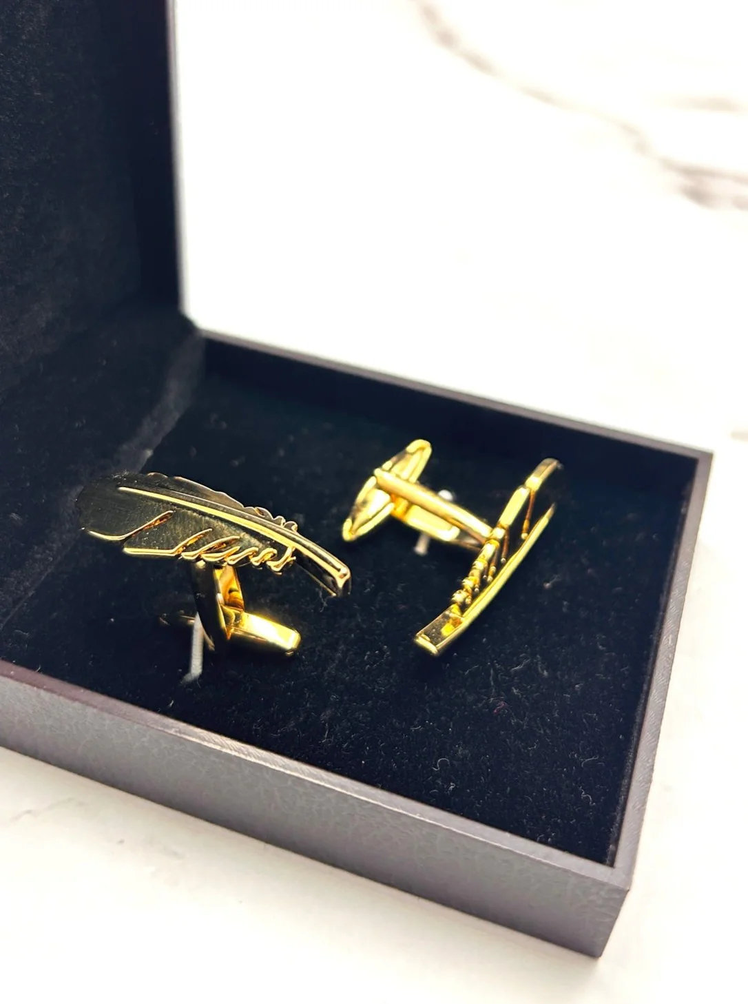 Gold Cufflinks