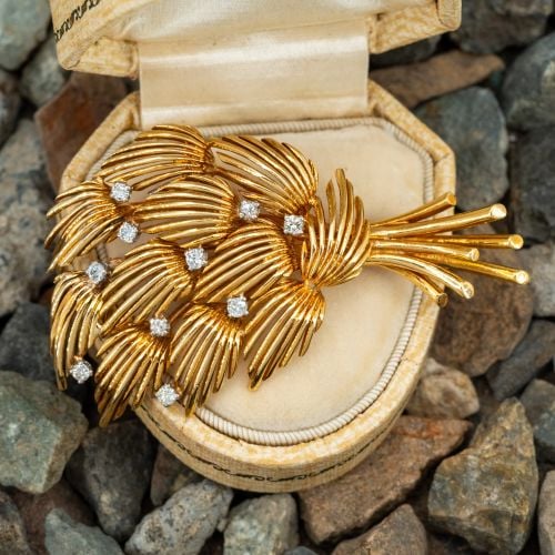 Gold Brooch